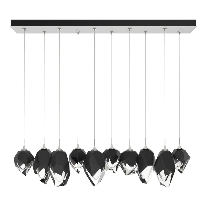 Chrysalis 10-Light Mixed Crystal Pendant in White - 131145-SKT-STND-02-BP0756 by Hubbardton Forge