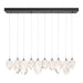 Chrysalis 10-Light Mixed Crystal Pendant in White - 131145-SKT-STND-02-WP0756 by Hubbardton Forge