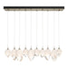 Chrysalis 10-Light Mixed Crystal Pendant in Soft Gold - 131145-SKT-STND-84-WP0756 by Hubbardton Forge