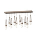 Link 10-Light Blown Glass Pendant in Bronze - 131200-SKT-STND-05-YJ0434 by Hubbardton Forge