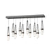 Link 10-Light Blown Glass Pendant in Black - 131200-SKT-STND-10-YJ0434 by Hubbardton Forge