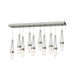 Link 10-Light Blown Glass Pendant in Sterling - 131200-SKT-STND-85-YJ0434 by Hubbardton Forge