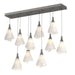 Mobius 10-Light Pendant in Natural Iron - 131202-SKT-STND-20-SH1987 by Hubbardton Forge