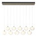 Ume 10-Light Pendant in Soft Gold - 131203-SKT-STND-84-FD0710 by Hubbardton Forge