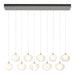 Ume 10-Light Pendant in Sterling - 131203-SKT-STND-85-FD0710 by Hubbardton Forge