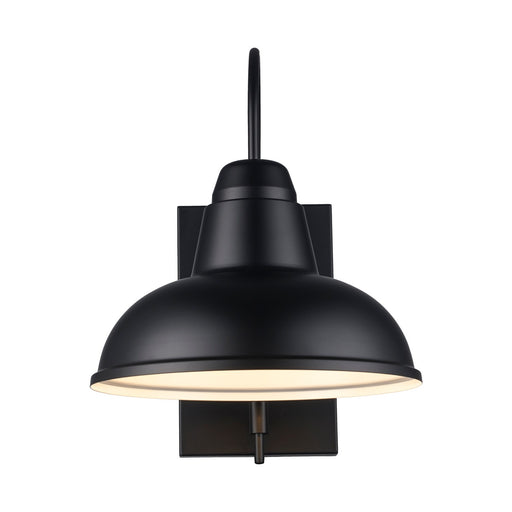 Gaviota One Light Outdoor Wall Mount in Black