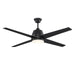 Mammoth 52" Ceiling Fan in Black - Lamps Expo