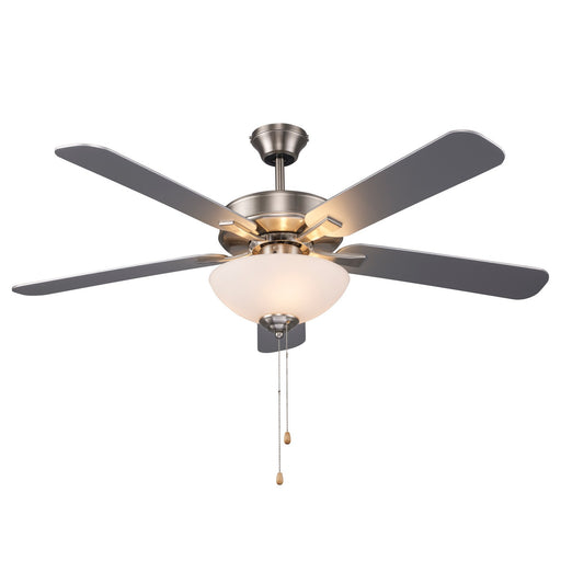 Arden 52" Ceiling Fan in Brushed Nickel - Lamps Expo