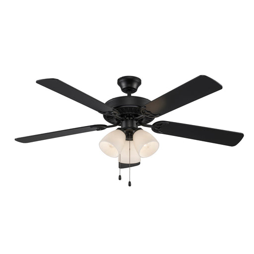 Solana 52" Ceiling Fan in Black - Lamps Expo