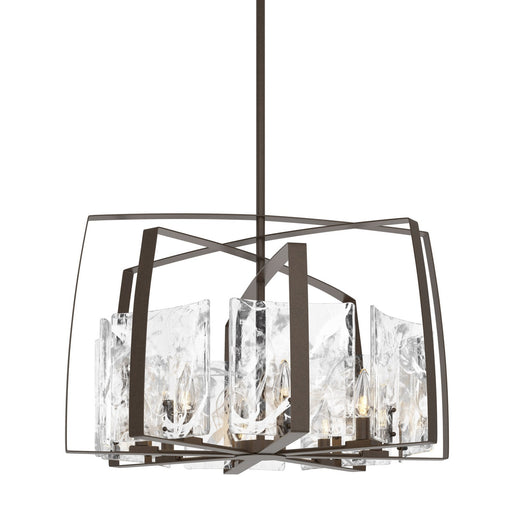 Arc 8-Light Pendant in Bronze - 131312-SKT-MULT-05-YR0699 by Hubbardton Forge