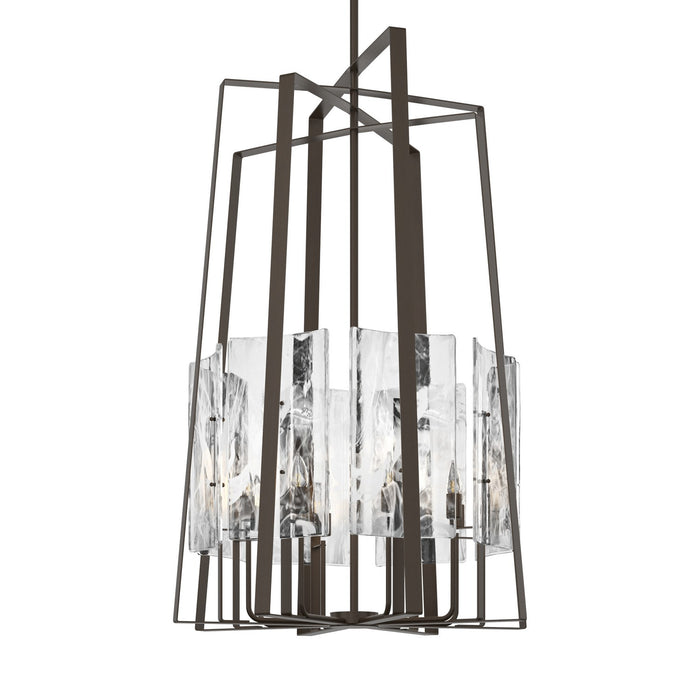 Arc 8-Light Tall Pendant in Bronze - 131313-SKT-MULT-05-YR0729 by Hubbardton Forge