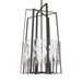 Arc 8-Light Tall Pendant in Dark Smoke - 131313-SKT-MULT-07-YR0729 by Hubbardton Forge