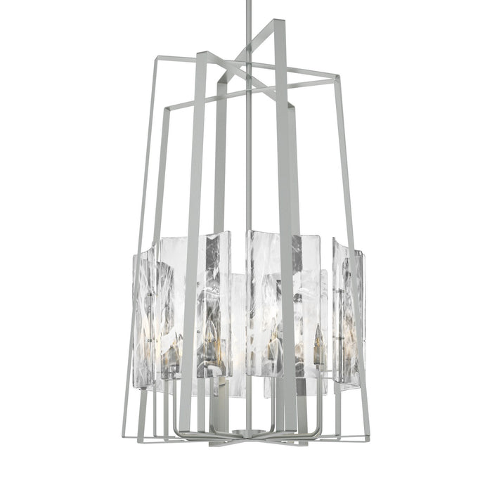 Arc 8-Light Tall Pendant in Vintage Platinum - 131313-SKT-MULT-82-YR0729 by Hubbardton Forge