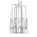 Arc 8-Light Tall Pendant in Vintage Platinum - 131313-SKT-MULT-82-YR0729 by Hubbardton Forge