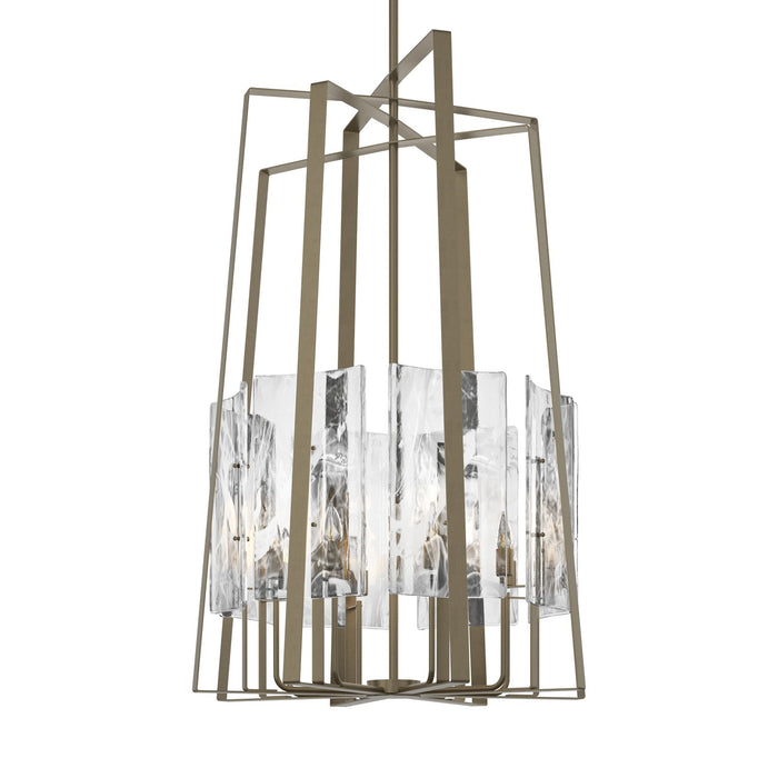 Arc 8-Light Tall Pendant in Soft Gold - 131313-SKT-MULT-84-YR0729 by Hubbardton Forge