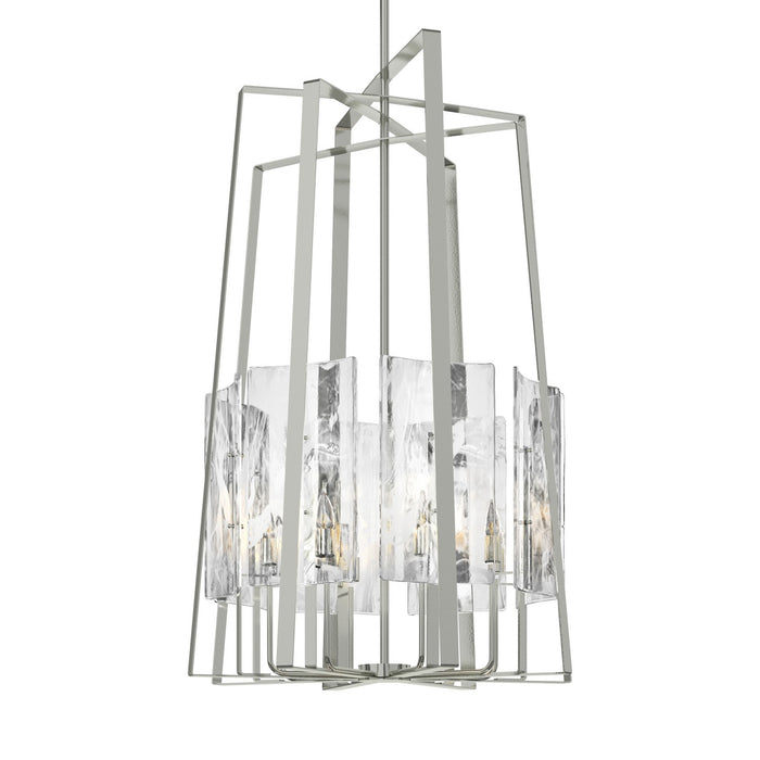 Arc 8-Light Tall Pendant in Sterling - 131313-SKT-MULT-85-YR0729 by Hubbardton Forge