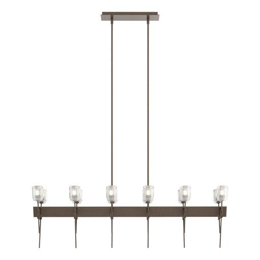 Echo 12-Light Linear Pendant in Bronze - 131525-SKT-MULT-05-YC0369 by Hubbardton Forge