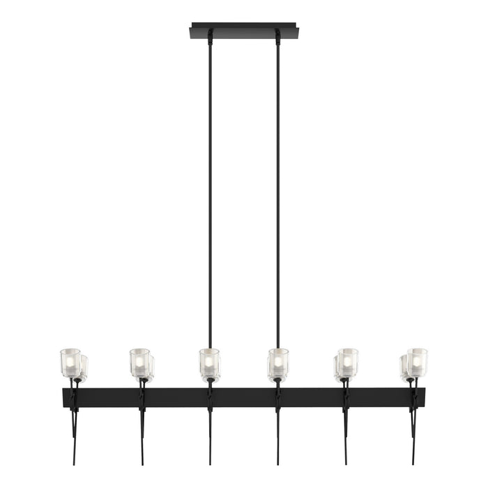 Echo 12-Light Linear Pendant in Ink - 131525-SKT-MULT-89-YC0369 by Hubbardton Forge