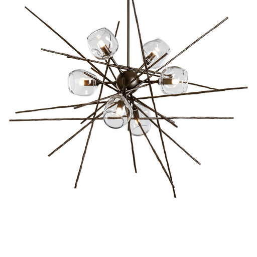 Griffin Starburst Pendant in Bronze - 131590-SKT-MULT-05-ZM0709 by Hubbardton Forge