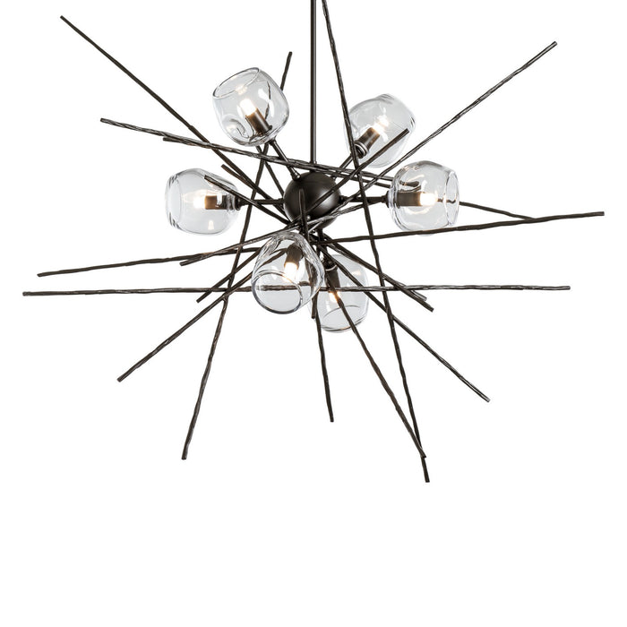 Griffin Starburst Pendant in Oil Rubbed Bronze - 131590-SKT-MULT-14-ZM0709 by Hubbardton Forge