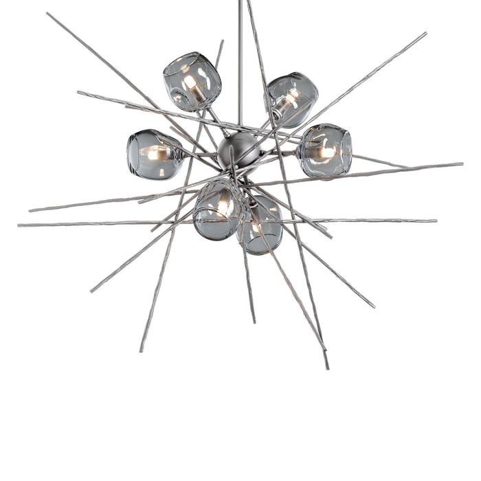 Griffin Starburst Pendant in Vintage Platinum - 131590-SKT-MULT-82-YL0709 by Hubbardton Forge