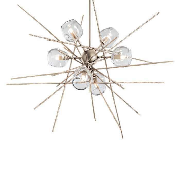 Griffin Starburst Pendant in Soft Gold - 131590-SKT-MULT-84-ZM0709 by Hubbardton Forge