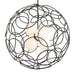 Olympus Orb Pendant in Natural Iron - 131602-SKT-MULT-20-GG0677 by Hubbardton Forge