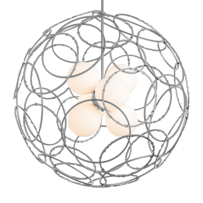 Olympus Orb Pendant in Vintage Platinum - 131602-SKT-MULT-82-GG0677 by Hubbardton Forge