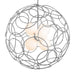 Olympus Orb Pendant in Vintage Platinum - 131602-SKT-MULT-82-GG0677 by Hubbardton Forge