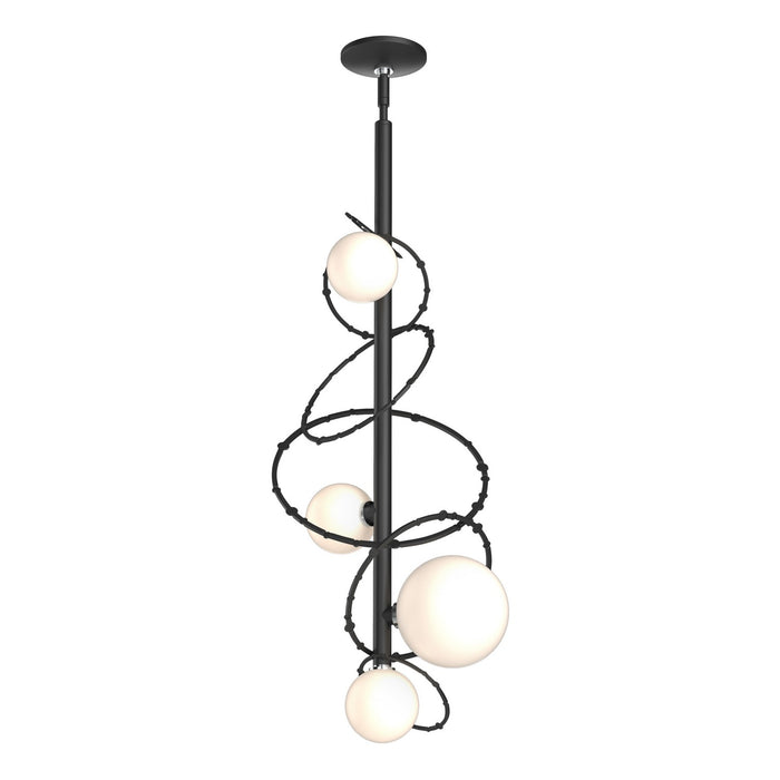 Olympus Vertical Pendant in Black - 131606-SKT-MULT-10-GG0712 by Hubbardton Forge