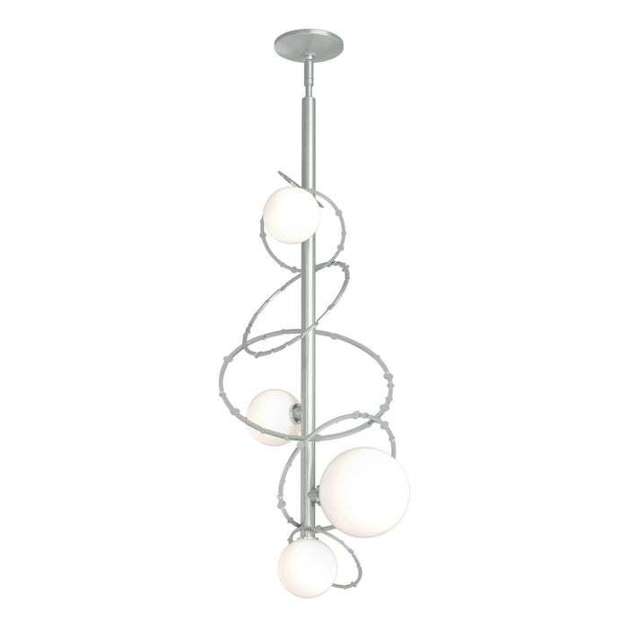 Olympus Vertical Pendant in Vintage Platinum - 131606-SKT-MULT-82-GG0712 by Hubbardton Forge