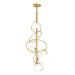 Olympus Vertical Pendant in Modern Brass - 131606-SKT-MULT-86-GG0712 by Hubbardton Forge