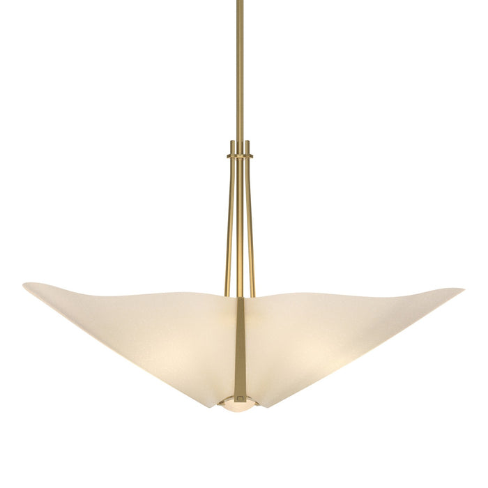 Kirigami 3 Light Pendant in Modern Brass - 133303-SKT-MULT-86-SH1994 by Hubbardton Forge