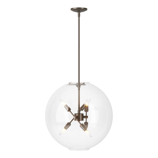 Sfera 6-Light Pendant in Bronze - 134410-SKT-MULT-05-ZM0497 by Hubbardton Forge