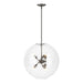 Sfera 6-Light Pendant in Dark Smoke - 134410-SKT-MULT-07-ZM0497 by Hubbardton Forge