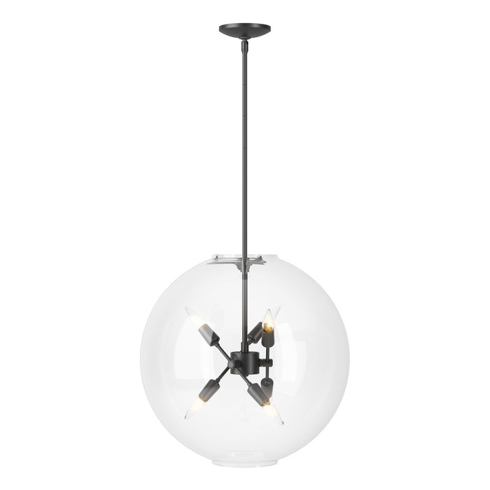 Sfera 6-Light Pendant in Black - 134410-SKT-MULT-10-ZM0497 by Hubbardton Forge