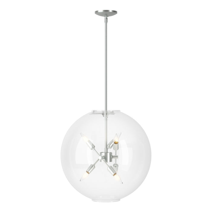 Sfera 6-Light Pendant in Vintage Platinum - 134410-SKT-MULT-82-ZM0497 by Hubbardton Forge