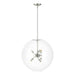 Sfera 6-Light Pendant in Sterling - 134410-SKT-MULT-85-ZM0497 by Hubbardton Forge