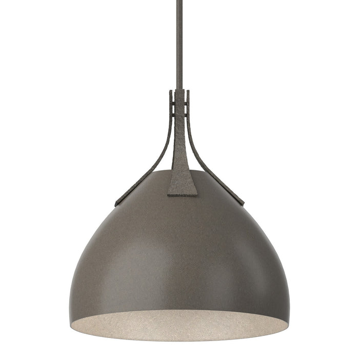 Summit Pendant in Dark Smoke with Dark Smoke Accent - 134502-SKT-MULT-07-07 by Hubbardton Forge