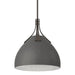 Summit Pendant in Oil Rubbed Bronze with Natural Iron Accent - 134502-SKT-MULT-14-20 by Hubbardton Forge