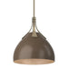 Summit Pendant in Soft Gold with Bronze Accent - 134502-SKT-MULT-84-05 by Hubbardton Forge