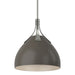 Summit Pendant in Sterling with Dark Smoke Accent - 134502-SKT-MULT-85-07 by Hubbardton Forge