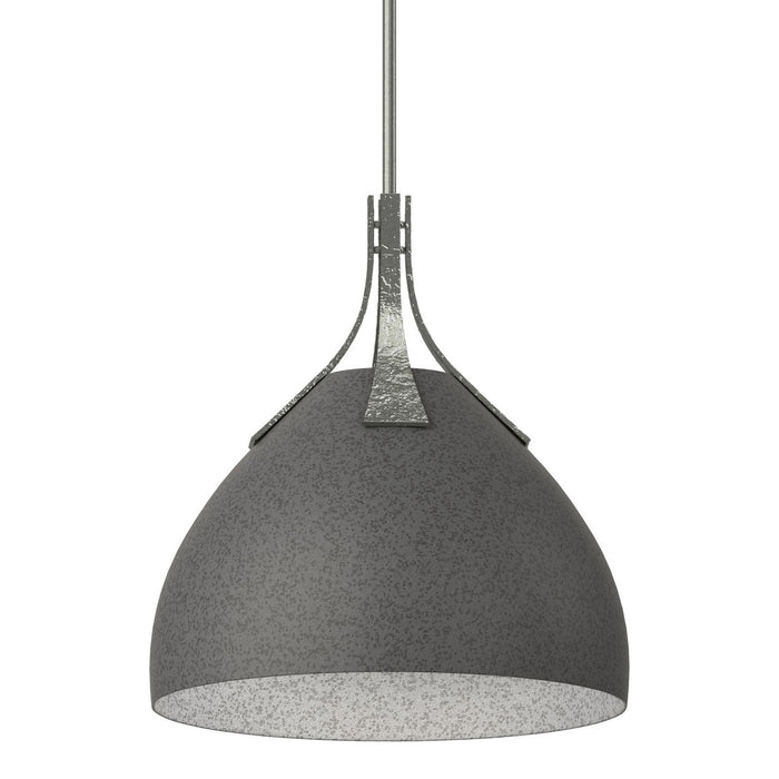 Summit Pendant in Sterling with Natural Iron Accent - 134502-SKT-MULT-85-20 by Hubbardton Forge