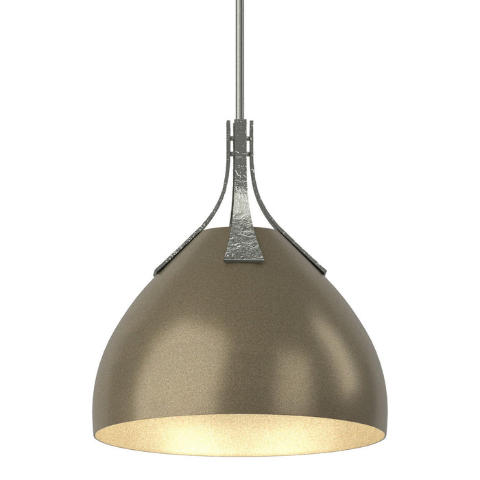 Summit Pendant in Sterling with Soft Gold Accent - 134502-SKT-MULT-85-84 by Hubbardton Forge