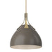 Summit Pendant in Modern Brass with Dark Smoke Accent - 134502-SKT-MULT-86-07 by Hubbardton Forge