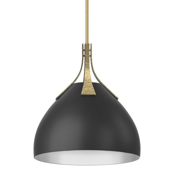 Summit Pendant in Modern Brass with Black Accent - 134502-SKT-MULT-86-10 by Hubbardton Forge