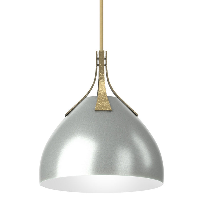 Summit Pendant in Modern Brass with Vintage Platinum Accent - 134502-SKT-MULT-86-82 by Hubbardton Forge