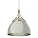 Summit Pendant in Modern Brass with Sterling Accent - 134502-SKT-MULT-86-85 by Hubbardton Forge