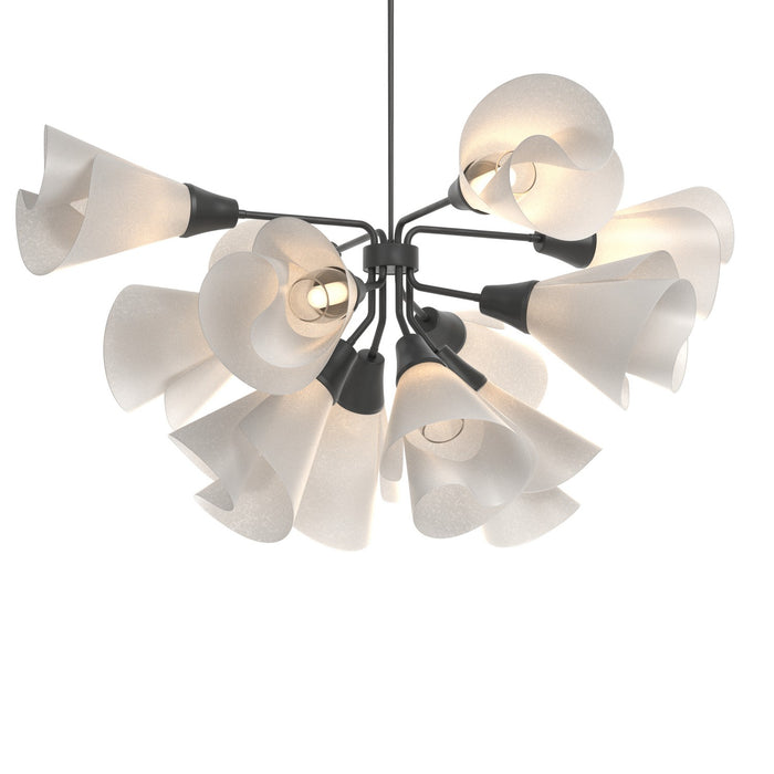 Mobius 12-Light Pendant in Black - 134510-SKT-MULT-10-SH1987 by Hubbardton Forge