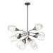 Ensemble Pendant in Bronze - 134515-SKT-MULT-05-ZM0621 by Hubbardton Forge